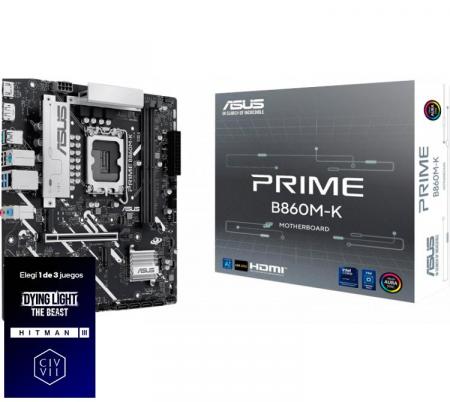 Mother ASUS PRIME B860M-K LGA1851 DDR5