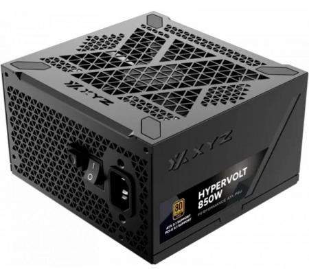 Fuente XYZ 850W 80 Plus Gold ATX 3.1 PCIe 5.1 Full Modular HYPERVOLT Black