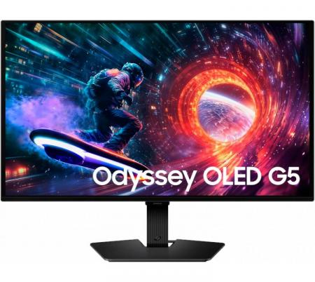 Monitor Gamer Samsung Odyssey OLED G5 G50SF 27" QHD QD-OLED 180Hz 0.03ms FreeSync G-SYNC Compatible HDR10 LS27FG500SLXZB