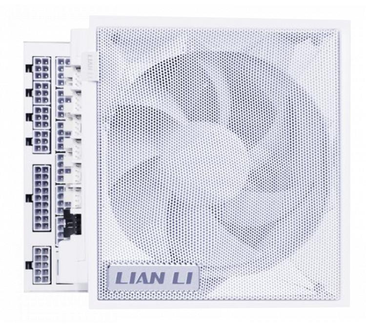 Fuente Lian Li 850W 80 Plus Gold Full Modular ATX 3.1 PCIe 5.1 Edge White