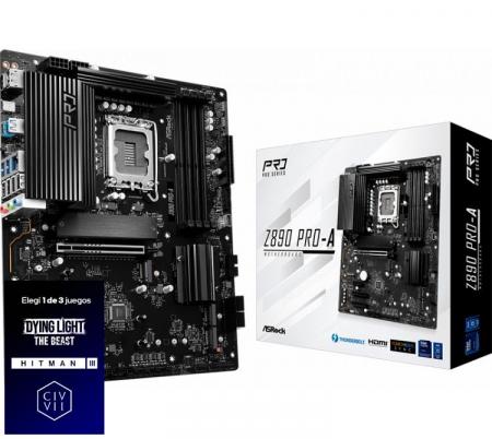 Mother Asrock Z890 PRO-A LGA1851 DDR5