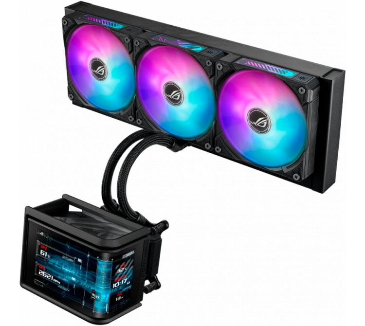Cooler CPU ASUS ROG RYUO IV SLC 360 ARGB Water Cooler