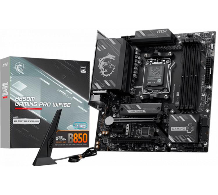 Mother MSI B850M GAMING PRO WIFI 6E AM5 DDR5