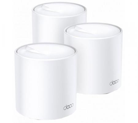 Router Mesh Tp-Link Deco X60 AX5400 WIFI 6 de Doble Banda Low Latency Pack 3