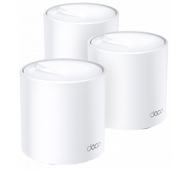 Router Mesh Tp-Link Deco X60 AX5400 WIFI 6 de Doble Banda Low Latency Pack 3