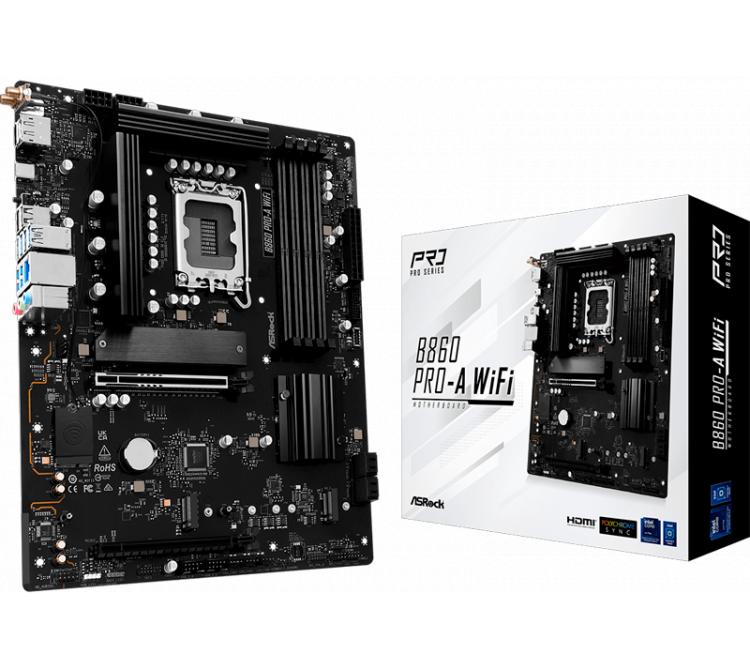 Mother Asrock B860 PRO-A WIFI LGA1851 DDR5