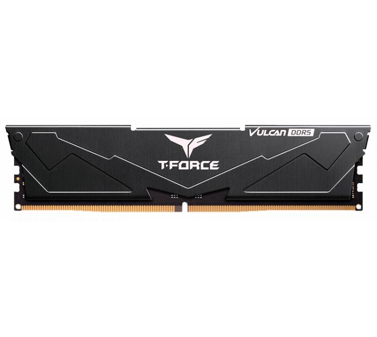 Memoria Team DDR5 16GB 6400MHz T-Force Vulcan Black CL32