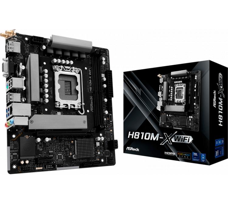 Mother Asrock H810M-X WIFI LGA1851 DDR5