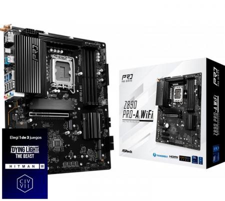 Mother Asrock Z890 PRO-A WIFI LGA1851 DDR5