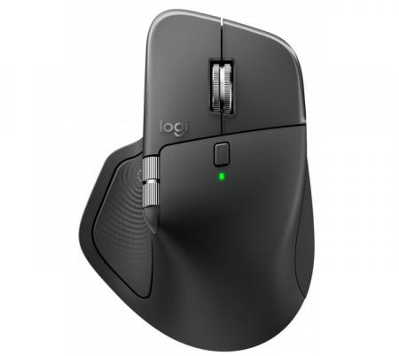 Mouse Logitech MX Master 4 Wireless Bluetooth Black Táctil Haptico PC/MAC