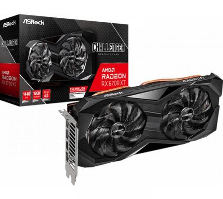 Placa de Video Asrock Radeon RX 6700 XT 12GB GDDR6 Challenger  BULK - OUTLET