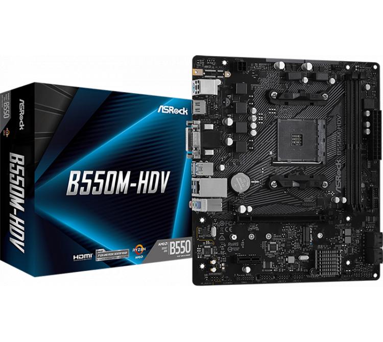 Mother Asrock B550M-HDV DDR4 AM4 BULK - OUTLET