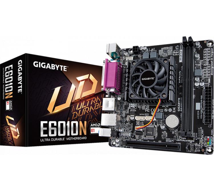 Mother Gigabyte AM1 E6010N Procesador E1-6010 incluido BULK - OUTLET