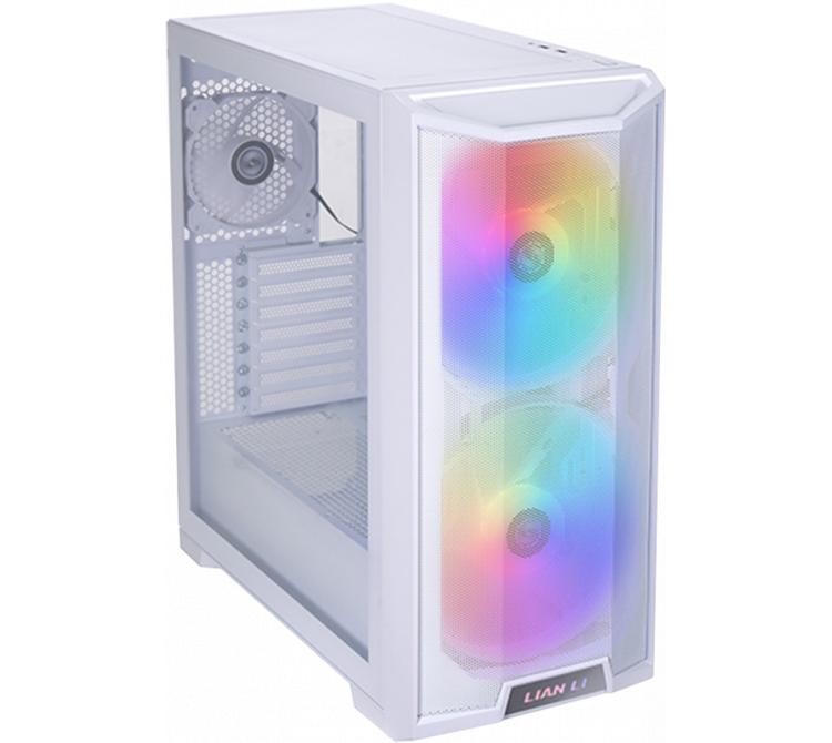 Gabinete Lian Li Lancool 215W White ARGB BULK - OUTLET
