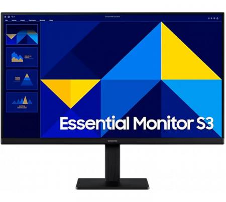 Monitor Gamer Samsung Essential S3 24" FHD IPS 100Hz LS24D300GALXZB