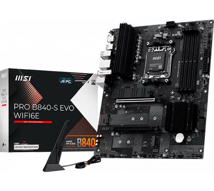 Mother MSI PRO B840-S EVO WIFI6E