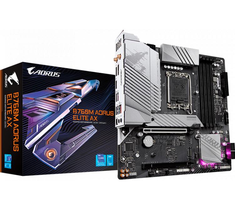 Mother Gigabyte B760M AORUS ELITE AX S1700