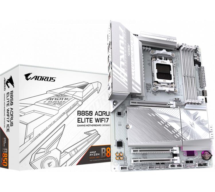 Mother Gigabyte B850 AORUS ELITE WIFI 7 ICE AM5
