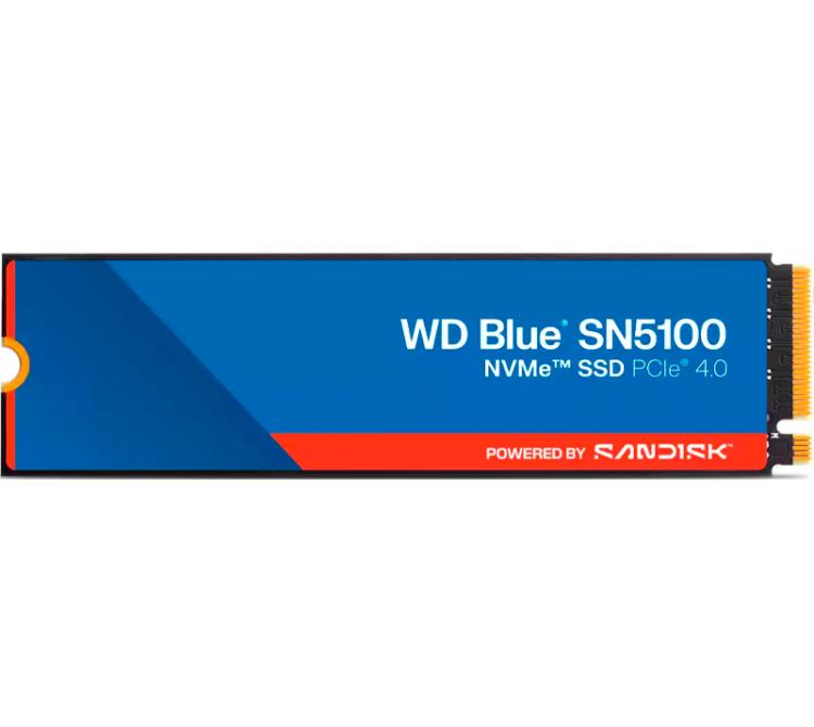 Disco Solido SSD M.2 WD 1TB Blue SN5100 7100MB/s NVMe PCI-E Gen4 x4
