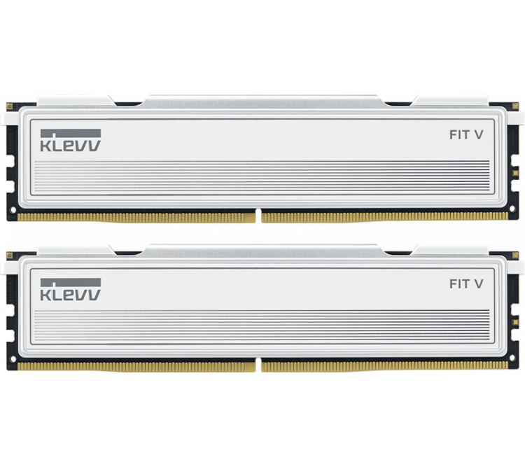 Memoria KLEVV DDR5 32GB (2x16GB) 6000MHz FIT V White CL30 IC Hynix