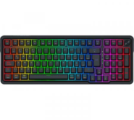 Teclado Mecanico Redragon K686 Eisa PRO Wireless 2.4GHz Bluetooth 5.0 Switch Red Linear Black ESP RGB PC/MAC