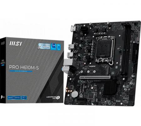 Mother MSI PRO H610M-S DDR5 S1700
