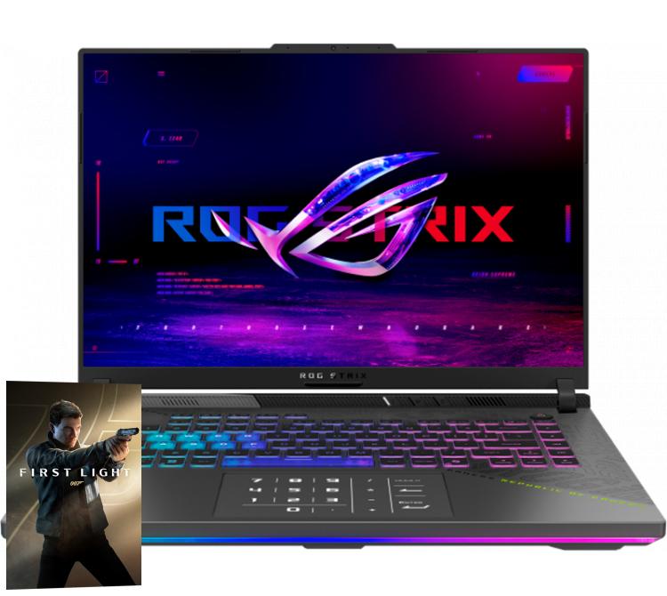 Notebook Gamer ASUS ROG Strix G16 16" AMD Ryzen 9 9955HX 16GB DDR5 SSD 1TB RTX 5070 Free DOS G614FP-RV075
