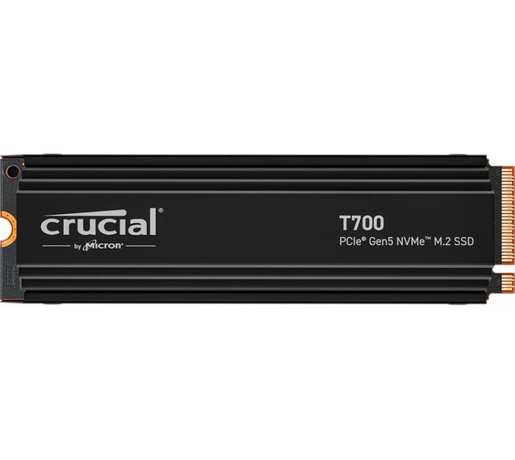 Disco Solido SSD M.2 Crucial 1TB T700 PRO 12400MB/s NVMe PCI-E Gen5 x4
