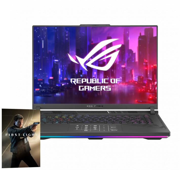 Notebook Gamer ASUS ROG Strix G16 16" AMD Ryzen 9 9955HX 32GB DDR5 SSD 1TB RTX 5070 165Hz Win11 G614FP-RV069W