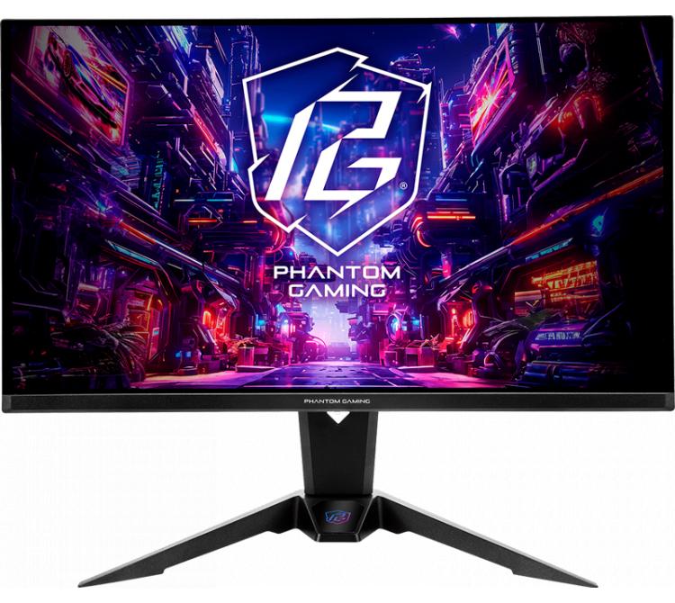 Monitor Gamer AsRock Phantom Gaming PGO27QFV 27" QHD QD-OLED 360Hz 0.00Ms FreeSync Premium Pro Antena WiFi Integrada 90LXA0Q0-A0U1A0V