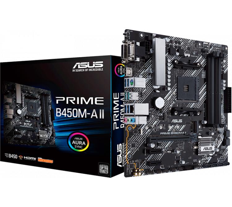 Mother ASUS PRIME B450M-A II AM4 BULK - OUTLET
