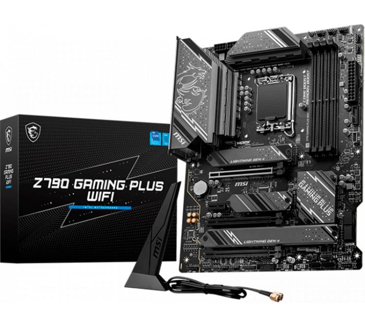 Mother MSI Z790 GAMING PLUS WIFI DDR5 S1700 BULK - OUTLET