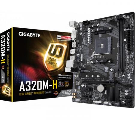 Mother Gigabyte GA-A320M-H AM4  BULK - OUTLET