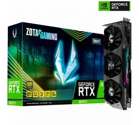 Placa de Video Zotac GeForce RTX 3070 Ti 8GB GDDR6X Trinity BULK  BULK - OUTLET