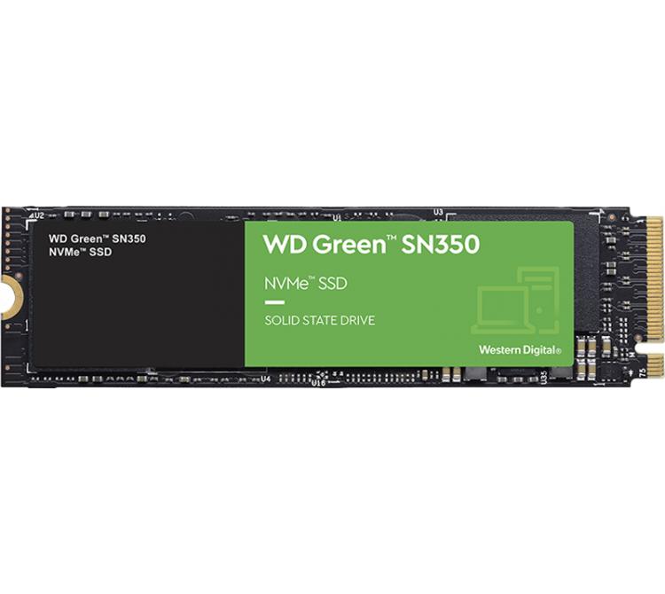 Disco Solido SSD M.2 WD 480GB Green SN350 2400MB/s NVME PCI-Express x4 BULK - OUTLET