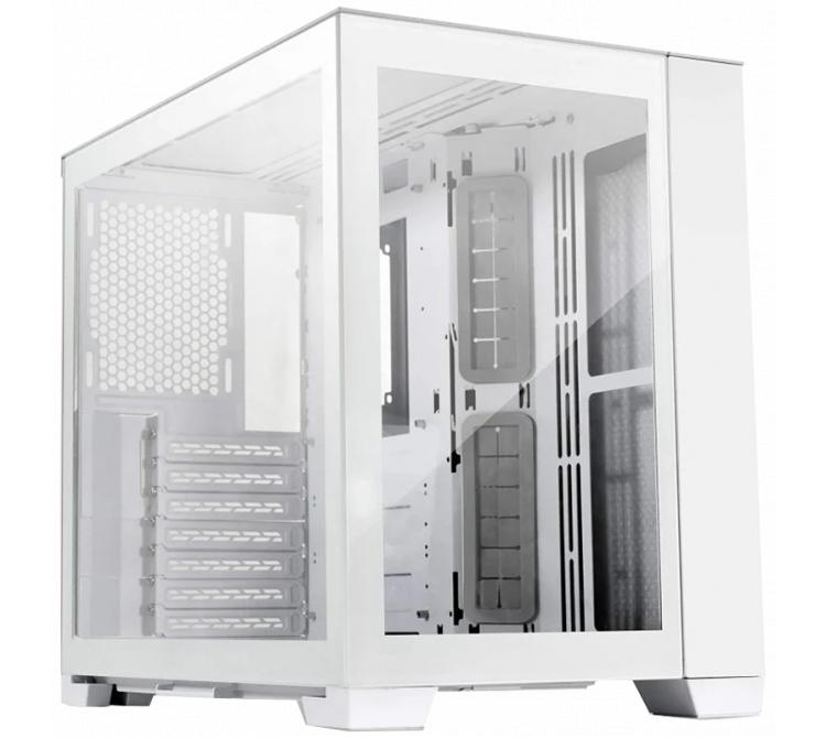 Gabinete Lian Li O11 Dynamic Mini Snow Solo fuente SFX/SFX-L ITX BULK - OUTLET
