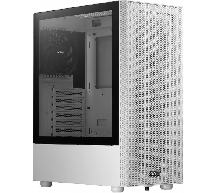 Gabinete XPG Valor Mesh White 4x120mm Fan Vidrio Templado BULK - OUTLET