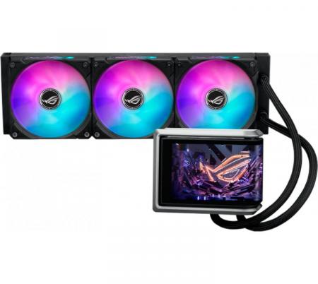 Cooler CPU ASUS ROG RYUO IV 360 ARGB 6.67" AMOLED Screen Water Cooler