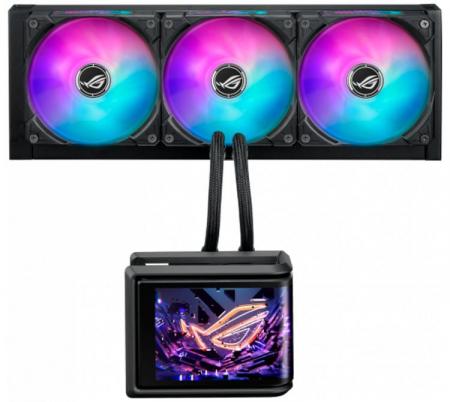 Cooler CPU ASUS ROG RYUO IV SCL 360 ARGB 6.67" AMOLED Screen Water Cooler