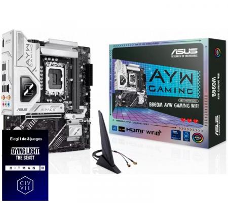 Mother ASUS PRIME B860M AYW GAMING WIFI DDR5 LGA 1851