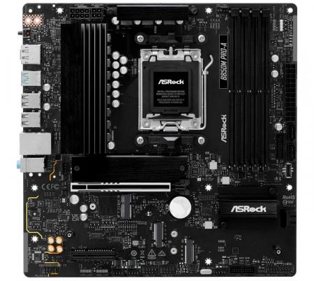 Mother Asrock B850M PRO-A AM5 DDR5 White Box 90-MXBR80-A0UAYAZ