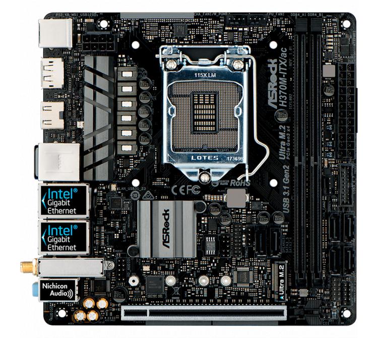Mother Asrock H370M-ITX/ac White Box 90-MXB6R0-A0UAYZ