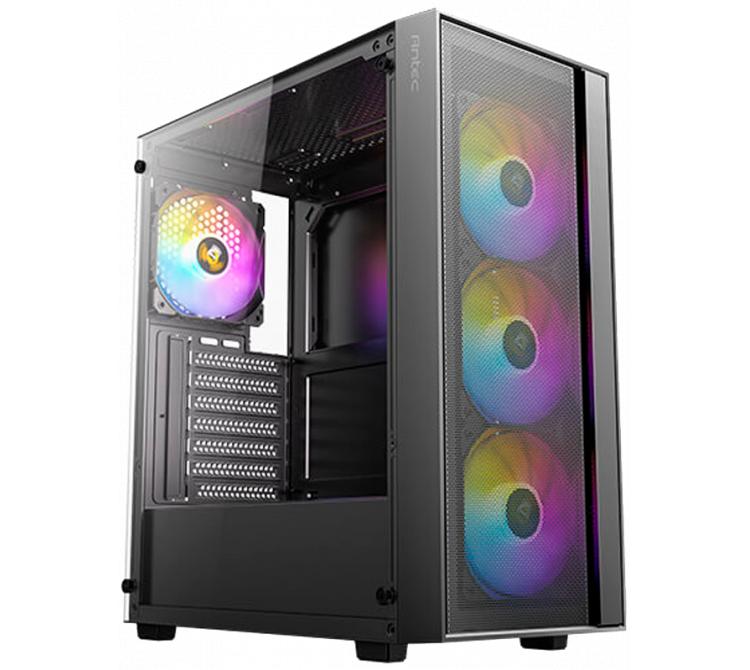 Gabinete Antec AX65 ELITE ARGB Black Mesh 4x120mm ARGB Fans Vidrio Templado - OUTLET