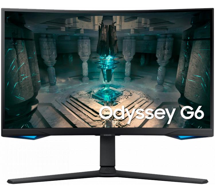 Monitor Gamer Samsung Odyssey G6 G65B 27" QHD 1440p VA 240Hz 1ms AMD FreeSync Premium Pro Curvo 1000R - OUTLET