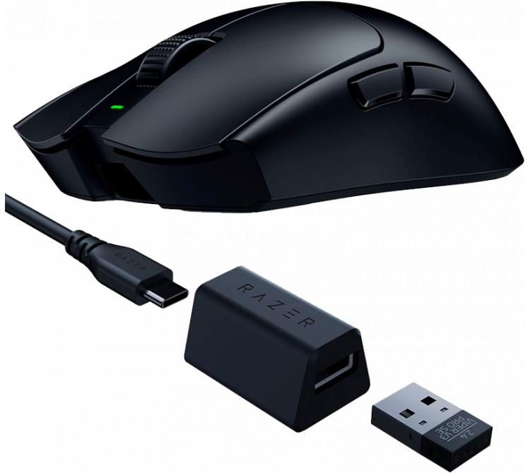 Mouse Razer Viper V3 PRO SE HyperSpeed Wireless 2.4Ghz Esports 56g 35K USB-C 95Hs + Dongle HyperPolling 8Khz Bundle
