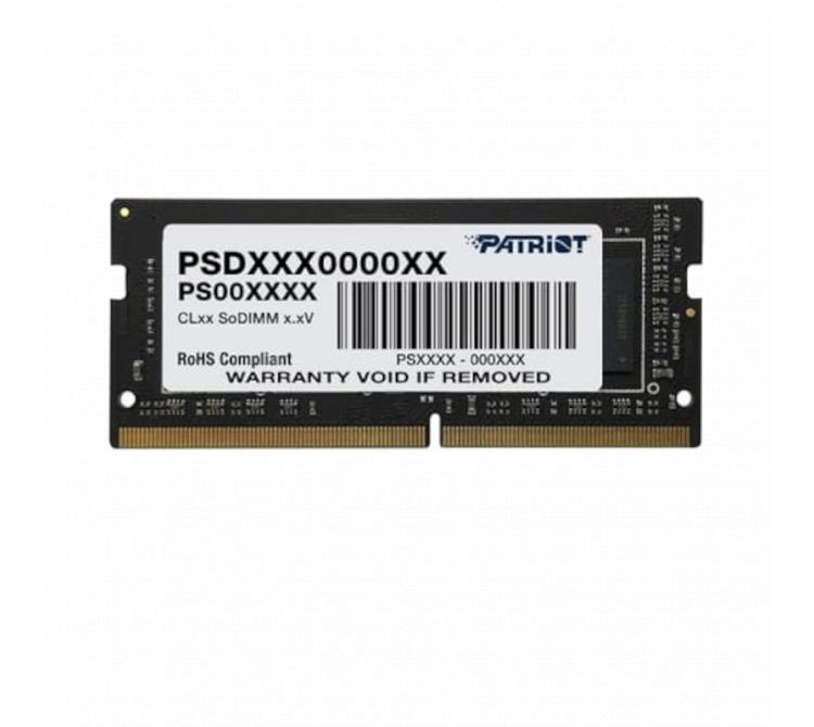 Memoria Patriot DDR4 8GB 3200MHz SODIMM CL22