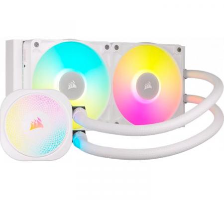Cooler CPU Corsair ICUE TITAN LINK 240 RX RGB White Water Cooler