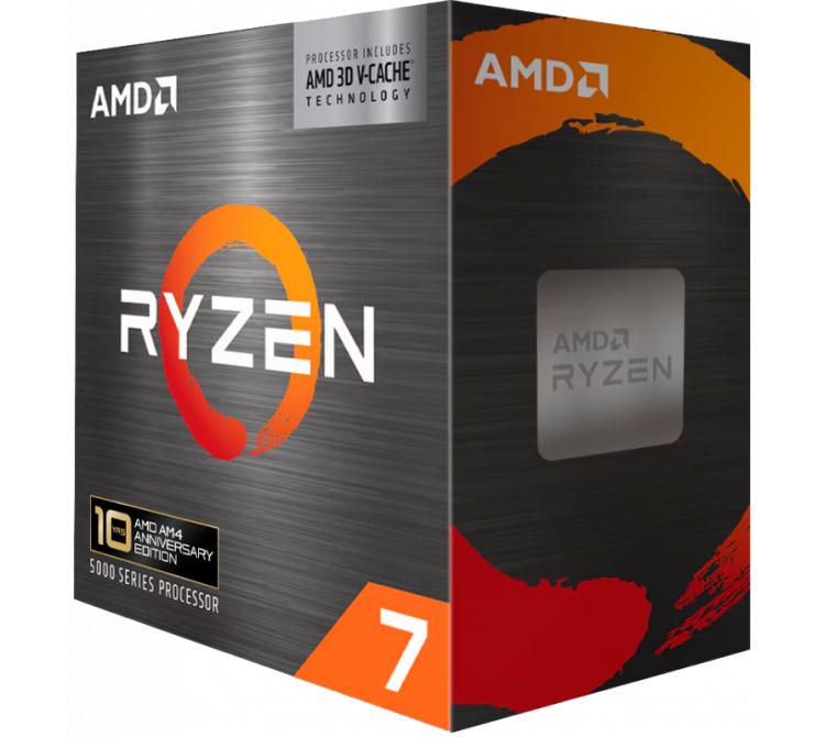 Procesador AMD Ryzen 7 5800X3D 4.5GHz Turbo AM4 10th Anniversary Edition