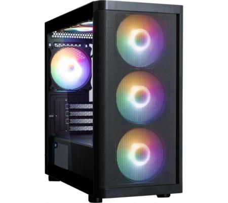 Gabinete Zalman M4 SE Black 6x120mm FRGB Fan