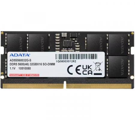 Memoria Adata DDR5 32GB 5600MHz SODIMM